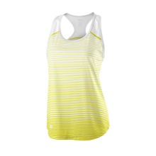 Wilson Tennis Tank Team Striped yellow/white Women